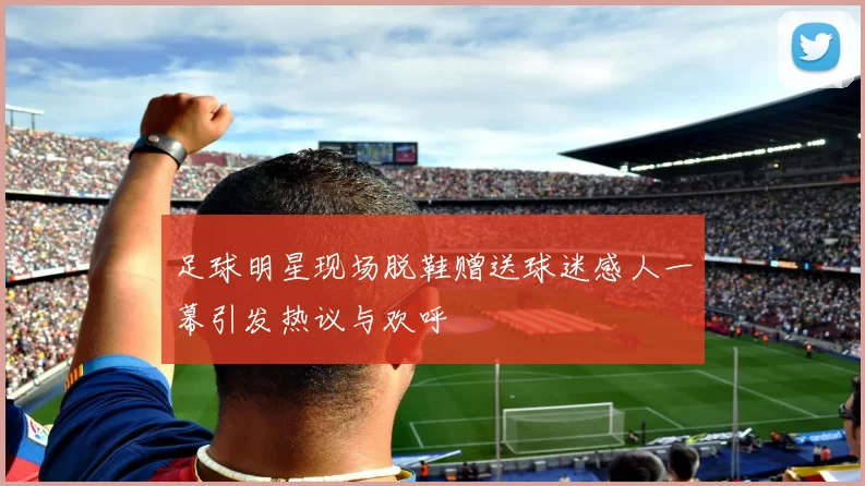 足球明星现场脱鞋赠送球迷感人一幕引发热议与欢呼
